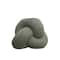 Hello Honey® 4" Green Stoneware Tealight & Taper Candle Holder